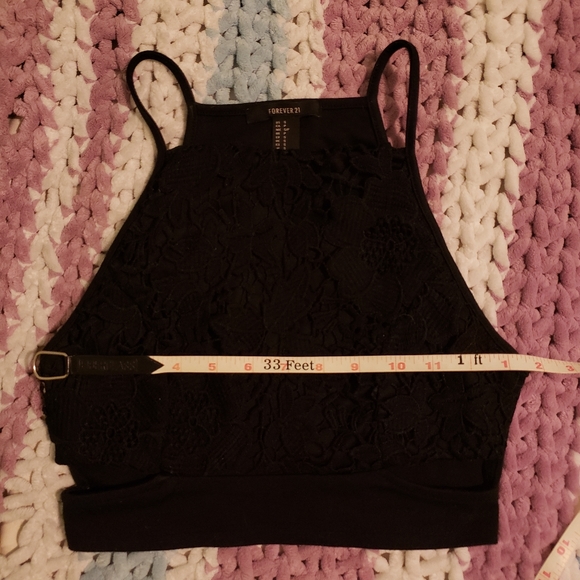 Forever 21 lacey crop cami - Picture 7 of 8